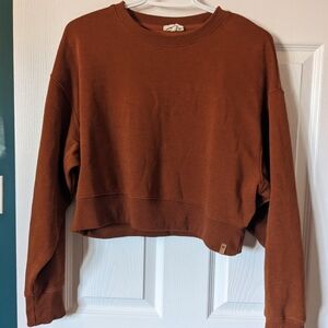 Tentree TreeFleece Oversized Cropped Crew